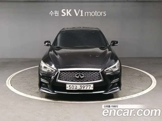 INFINITI Q50 2018 — 194 614 км, чёрный, Корея — под ключ — фото 11