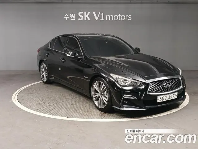 INFINITI Q50 2018 — 194 614 км, чёрный, Корея — под ключ — фото 5
