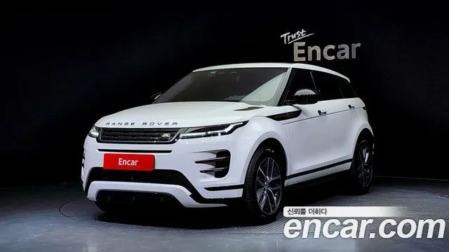 LAND ROVER RANGE ROVER EVOQUE 2024 — 641 км, белый, Корея — под ключ — фото 1