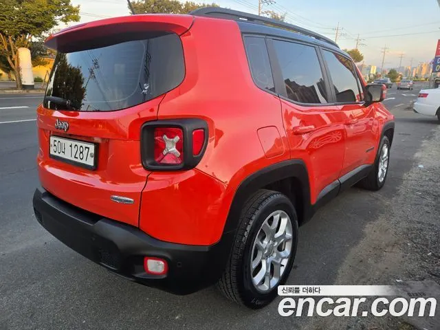 JEEP RENEGADE 2017 — 100 100 км, оранжевый, Корея — под ключ — фото 2