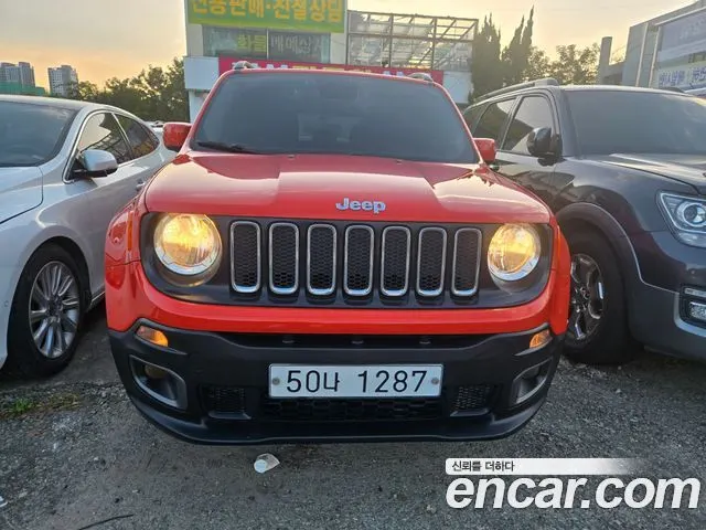 JEEP RENEGADE 2017 — 100 100 км, оранжевый, Корея — под ключ — фото 12