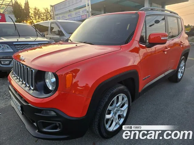 JEEP RENEGADE 2017 — 100 100 км, оранжевый, Корея — под ключ — фото 5