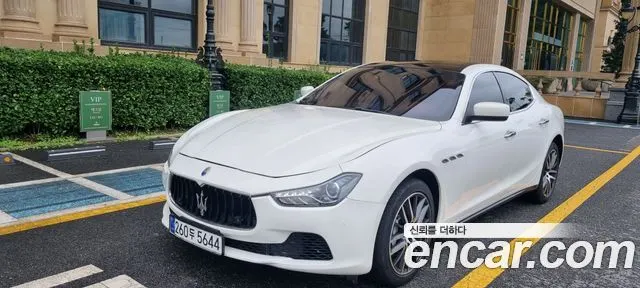 MASERATI GHIBLI — из Кореи под ключ