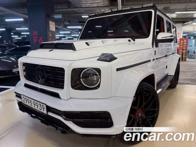 MERCEDES-BENZ G-CLASS W463B 2019 — 46 000 км, белый, Корея — под ключ — фото 1