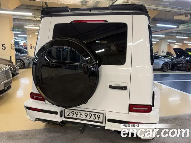 MERCEDES-BENZ G-CLASS W463B 2019 — 46 000 км, белый, Корея — под ключ — фото 5