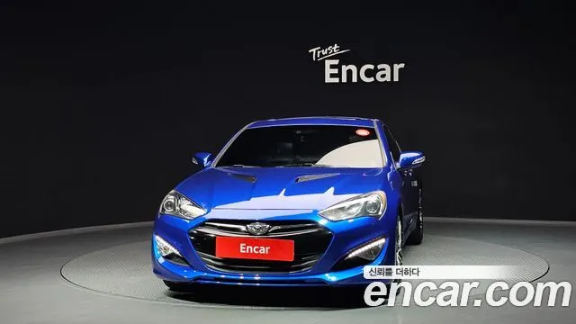HYUNDAI GENESIS COUPE 2012 — 124 696 км, синий, Корея — под ключ — фото 3