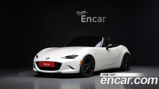 MAZDA MX-5 MIATA 2021 — 20 640 км, белый, Корея — под ключ — фото 1