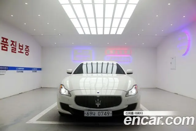 MASERATI QUATTROPORTE 2016 — 73 000 км, белый, Корея — под ключ — фото 3