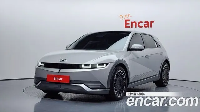 HYUNDAI IONIQ 5 2022 — 99 204 км, серебристо-серый, Корея — под ключ — фото 1