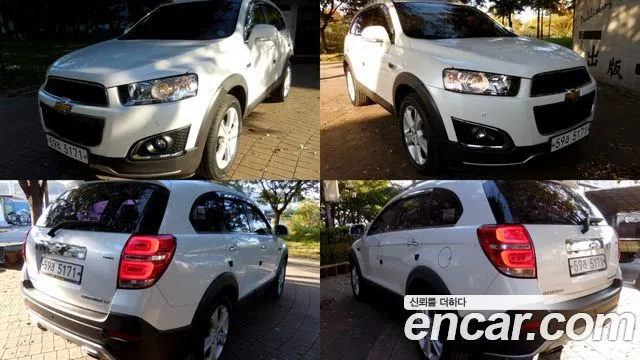 CHEVROLET CAPTIVA 2014 — 146 218 км, белый, Корея — под ключ — фото 11