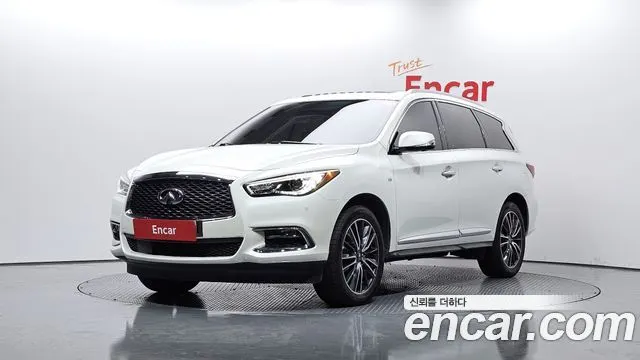 INFINITI QX60 2017 — 92 970 км, белый, Корея — под ключ — фото 1