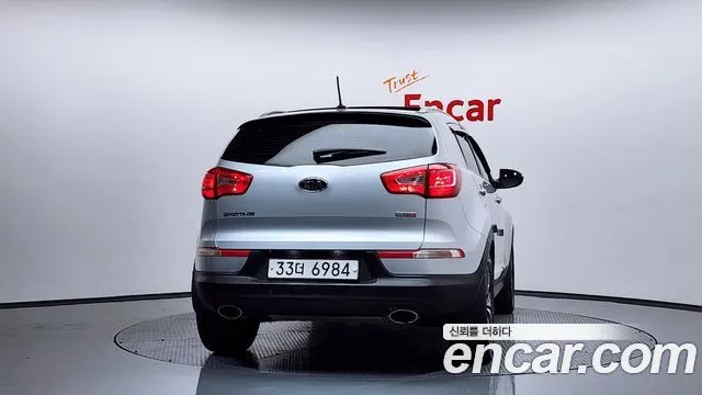 KIA SPORTAGE R 2012 — 124 997 км, серебристо-серый, Корея — под ключ — фото 4