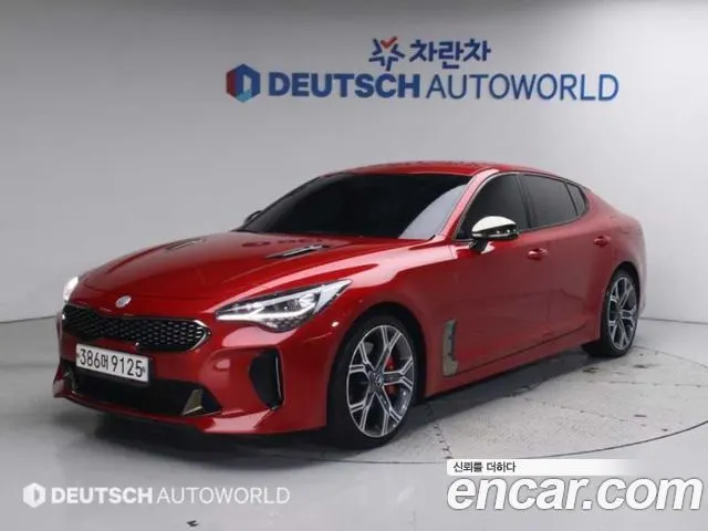 KIA STINGER 2019 — 118 063 км, красный, Корея — под ключ — фото 12
