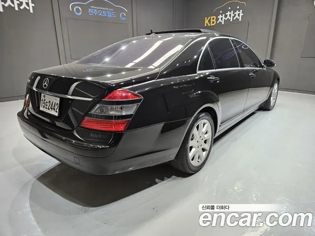 MERCEDES-BENZ S-CLASS W221 2006 — 145 000 км, чёрный, Корея — под ключ — фото 2