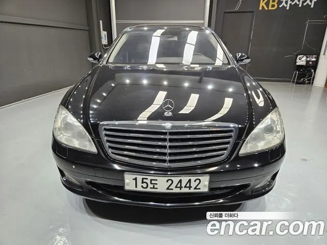 MERCEDES-BENZ S-CLASS W221 2006 — 145 000 км, чёрный, Корея — под ключ — фото 3