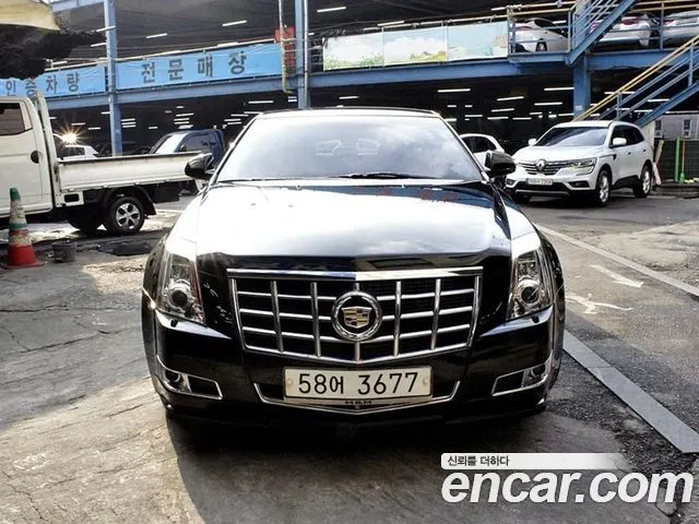 CADILLAC CTS 2012 — 136 358 км, чёрный, Корея — под ключ — фото 2