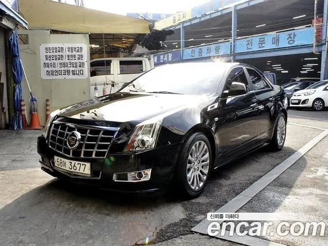CADILLAC CTS 2012 — 136 358 км, чёрный, Корея — под ключ — фото 11