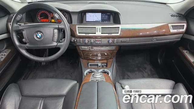 BMW 7 SERIES 2008 — 178 322 км, серебристо-серый, Корея — под ключ — фото 7