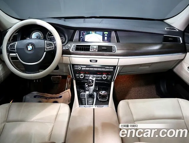 BMW 5 SERIES GT 2013 — 244 211 км, бордовый, Корея — под ключ — фото 7