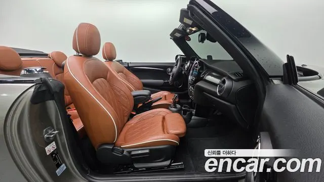 MINI COOPER S CONVERTIBLE 2020 — 23 613 км, светло-золотистый, Корея — под ключ — фото 10