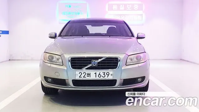 VOLVO S80 2007 — 49 500 км, серебристый, Корея — под ключ — фото 2