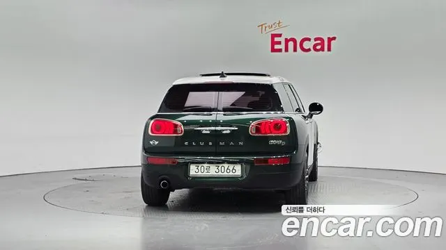 MINI COOPER D CLUBMAN 2017 — 93 375 км, зелёный, Корея — под ключ — фото 4