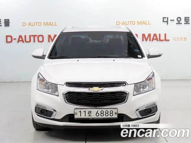 CHEVROLET AMAZING NEW CRUZE 2015 — 82 648 км, белый, Корея — под ключ — фото 3