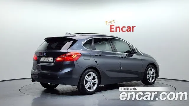 BMW 2 SERIES ACTIVE TOURER 2015 — 96 426 км, серый, Корея — под ключ — фото 2