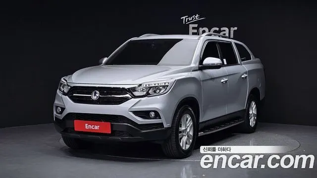 KGM REXTON SPORTS 2019 — 85 448 км, серебристый, Корея — под ключ — фото 1