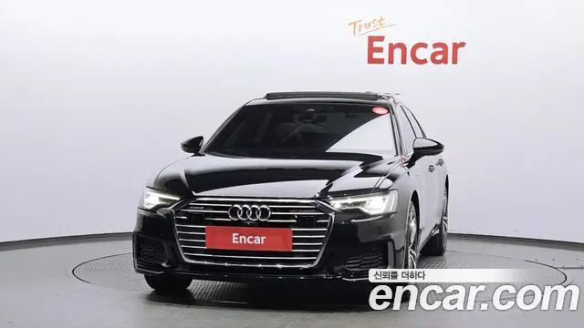 AUDI A6 2022 — 47 400 км, чёрный, Корея — под ключ — фото 3