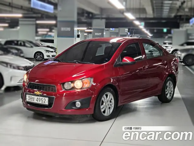 CHEVROLET AVEO SEDAN 2013 — 134 036 км, красный, Корея — под ключ — фото 11