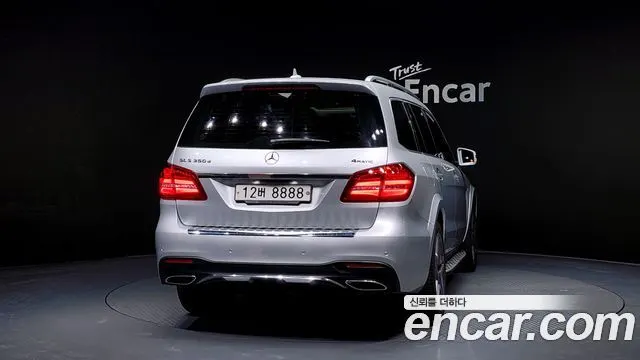 MERCEDES-BENZ GLS-CLASS X166 2017 — 123 563 км, серебристо-серый, Корея — под ключ — фото 4