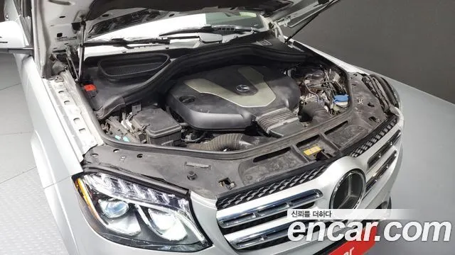 MERCEDES-BENZ GLS-CLASS X166 2017 — 123 563 км, серебристо-серый, Корея — под ключ — фото 6