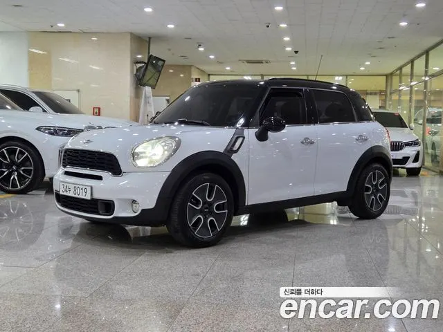 MINI COOPER COUNTRYMAN 2012 — 159 143 км, белый, Корея — под ключ — фото 1