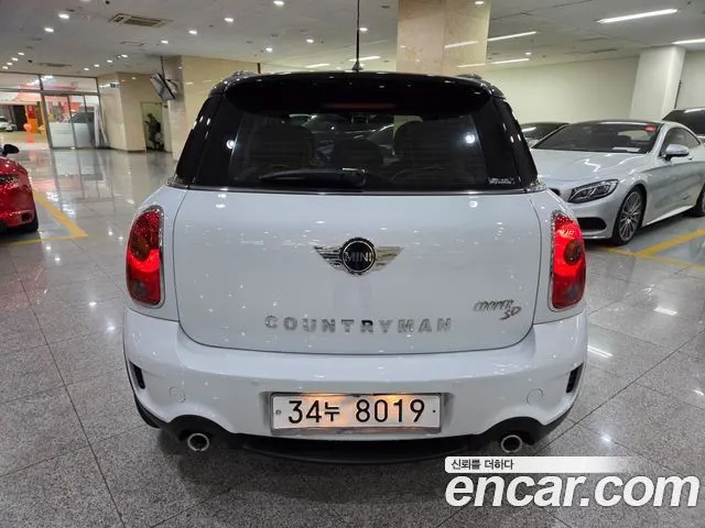 MINI COOPER COUNTRYMAN 2012 — 159 143 км, белый, Корея — под ключ — фото 4