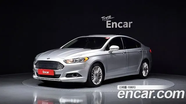 FORD FUSION 2015 — 146 590 км, серебристый, Корея — под ключ — фото 1