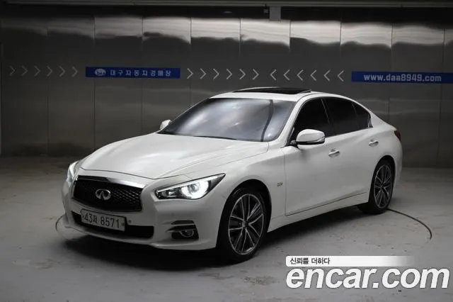 INFINITI Q50 2015 — 95 500 км, белый, Корея — под ключ — фото 12