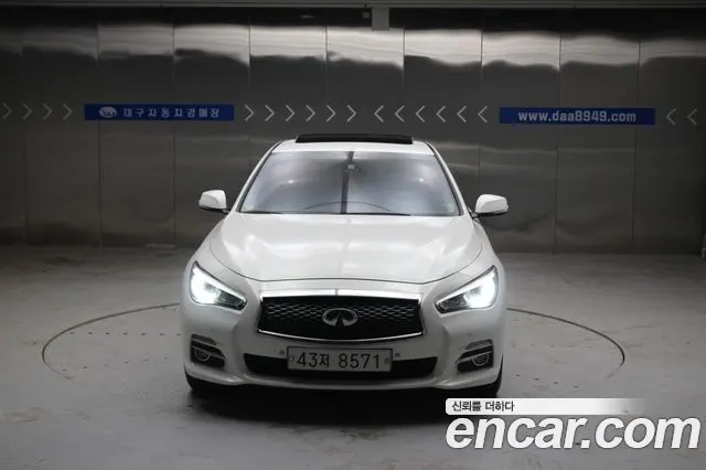 INFINITI Q50 2015 — 95 500 км, белый, Корея — под ключ — фото 5