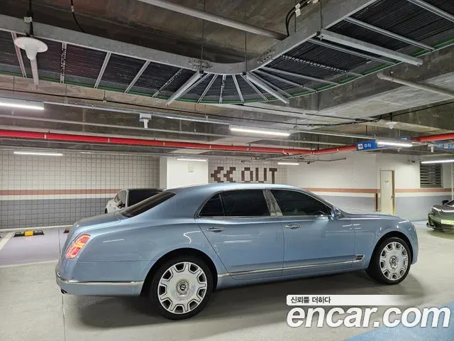 BENTLEY MULSANNE 2017 — 64 120 км, голубой, Корея — под ключ — фото 4