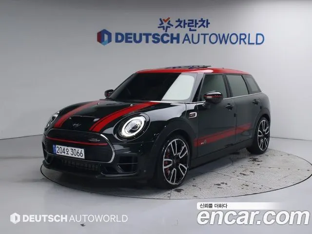 MINI COOPER S CLUBMAN 2020 — 90 593 км, тёмно-зелёный, Корея — под ключ — фото 1