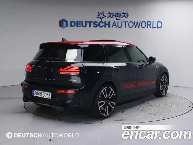 MINI COOPER S CLUBMAN 2020 — 90 593 км, тёмно-зелёный, Корея — под ключ — фото 2