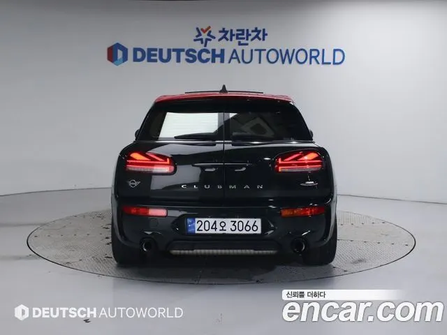 MINI COOPER S CLUBMAN 2020 — 90 593 км, тёмно-зелёный, Корея — под ключ — фото 4