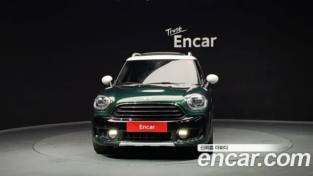 MINI COOPER D COUNTRYMAN 2018 — 95 215 км, зелёный, Корея — под ключ — фото 3