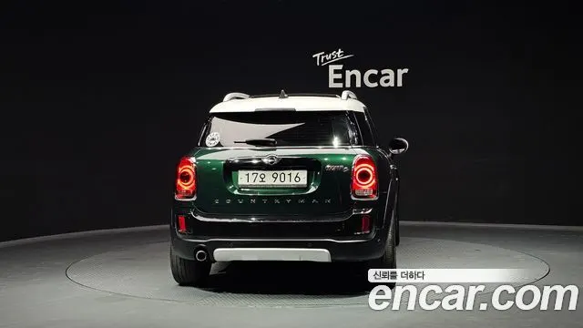 MINI COOPER D COUNTRYMAN 2018 — 95 215 км, зелёный, Корея — под ключ — фото 4