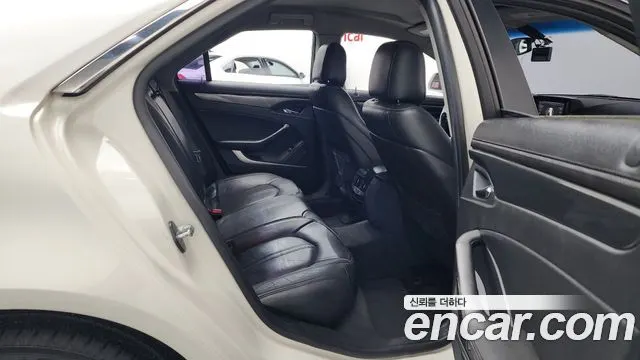 CADILLAC CTS 2012 — 174 508 км, белый-перламутр, Корея — под ключ — фото 12