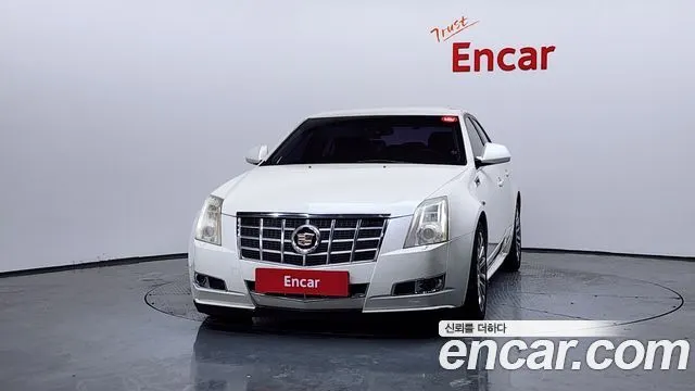 CADILLAC CTS 2012 — 174 508 км, белый-перламутр, Корея — под ключ — фото 3