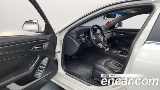 CADILLAC CTS 2012 — 174 508 км, белый-перламутр, Корея — под ключ — фото 10