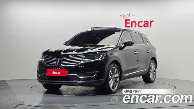 LINCOLN MKX 2017 — 135 572 км, чёрный, Корея — под ключ — фото 1