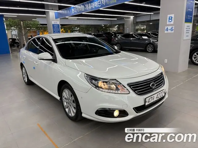 RENAULT KOREA SM5 PLATINUM 2014 — 143 000 км, белый, Корея — под ключ — фото 11