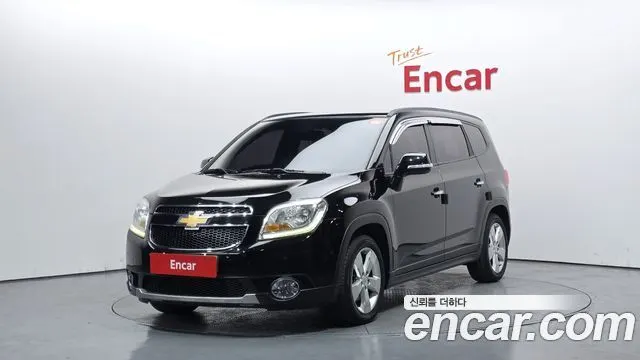 CHEVROLET ORLANDO 2017 — 115 999 км, чёрный, Корея — под ключ — фото 1